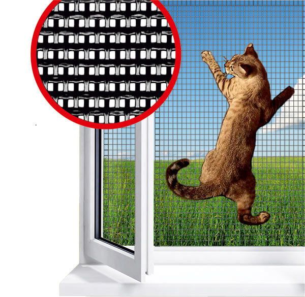 VSN москитные сетки Pet Screen (антикошка) по вашим размерам